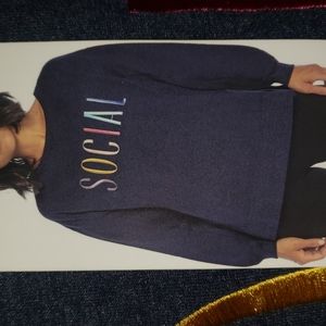 NWT Wildfox Soical sweater